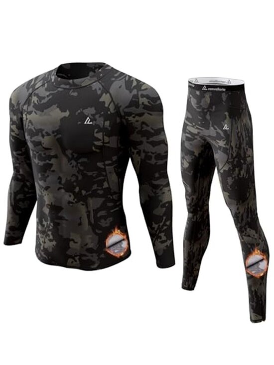 Other - Men's Thermal Underwear Long Johns Set Cold Weather Hunting Base Layer
